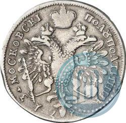 Фото Полуполтинник 1713 года G "Портрет работы С. Гуэна"