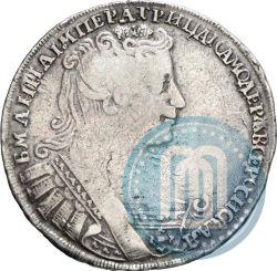 Фото Полтина 1732 года  