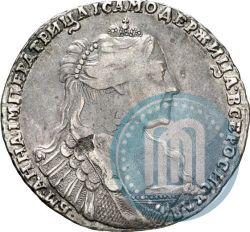 Фото Полтина 1737 года  "Тип 1735 года"