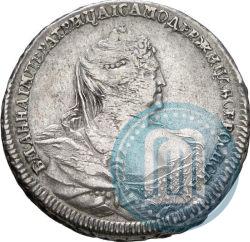 Picture Poltina 1737 year  "Moscow type"
