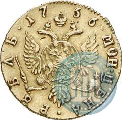 Фото 1 рубль 1756 года  