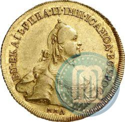 Picture 10 roubles 1762 year ММД 