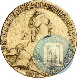 Picture 10 roubles 1769 year СПБ 
