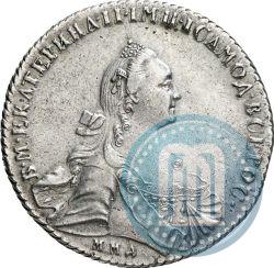 Фото 1 рубль 1768 года ММД-EI 