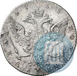Фото 1 рубль 1768 года ММД-EI 
