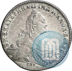 Фото 1 рубль 1774 года СПБ-ФЛ 