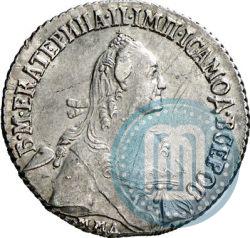 Фото Полуполтинник 1767 года ММД-EI 