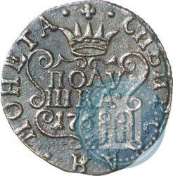 Фото Полушка 1768 года КМ 
