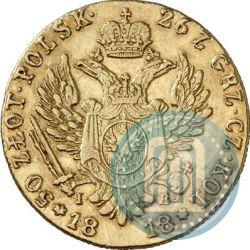 Picture 50 złotych 1818 year IB 