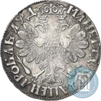 Picture 1 rouble 1704 year  