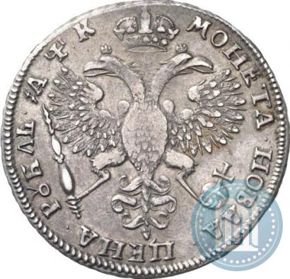 Фото 1 рубль 1720 года OK "Портрет в латах"