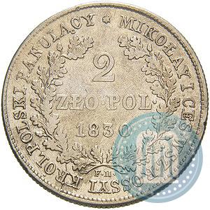 Picture 2 złote 1830 year FH 
