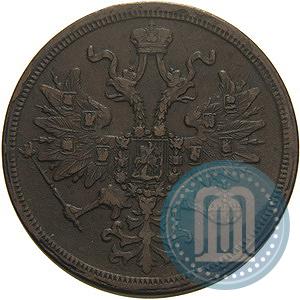 Фото 5 копеек 1861 года ЕМ 