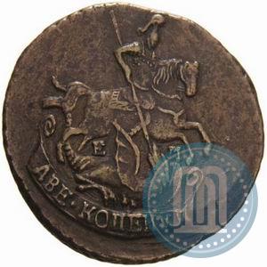 Picture 2 kopecks 1789 year ЕМ 