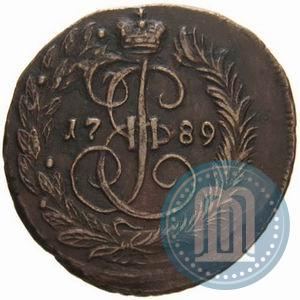 Picture 2 kopecks 1789 year ЕМ 