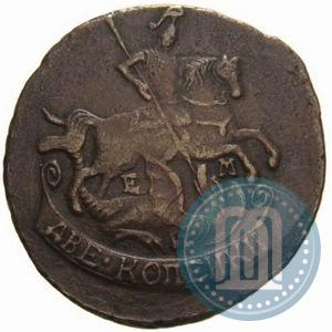 Picture 2 kopecks 1790 year ЕМ 