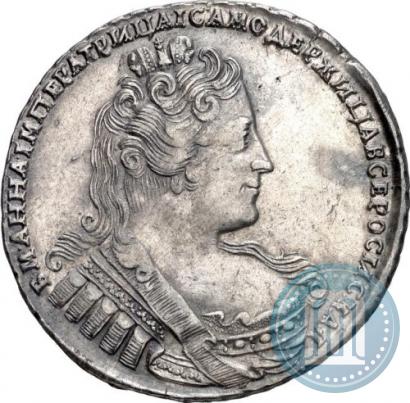 Picture 1 rouble 1733 year  