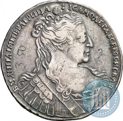 Фото 1 рубль 1734 года  "Тип 1734 года"