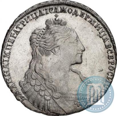 Picture 1 rouble 1735 year  