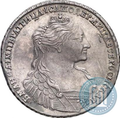 Picture 1 rouble 1735 year  