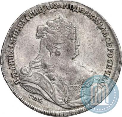Picture 1 rouble 1738 year СПБ "Petersburg type"