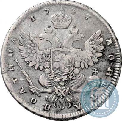 Фото Полтина 1737 года  "Московский тип"
