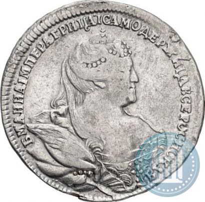 Picture Poltina 1740 year  "Moscow type"