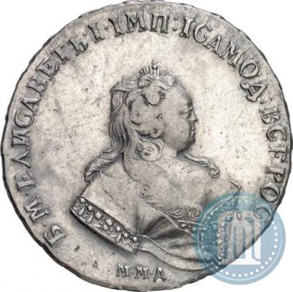 Picture 1 rouble 1743 year ММД 