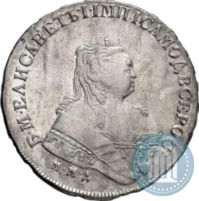 Picture 1 rouble 1749 year ММД 