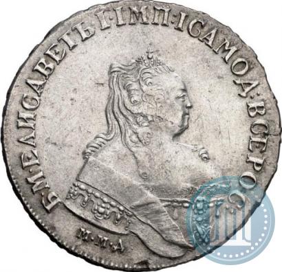 Picture 1 rouble 1751 year ММД-А 