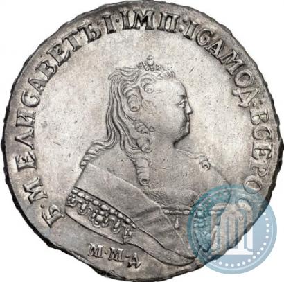 Picture 1 rouble 1752 year ММД-I 