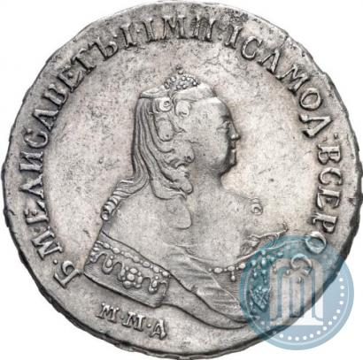 Picture 1 rouble 1754 year ММД-IП 
