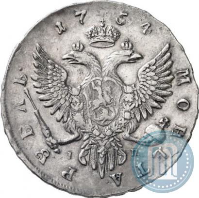 Picture 1 rouble 1754 year ММД-IП 