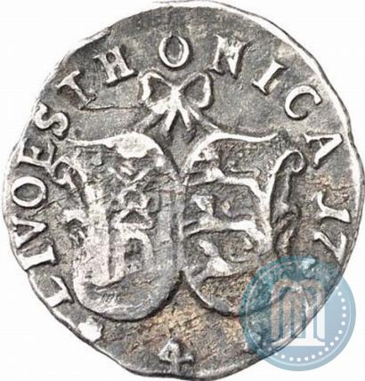 Фото 4 копейки 1757 года  "Ливонез"