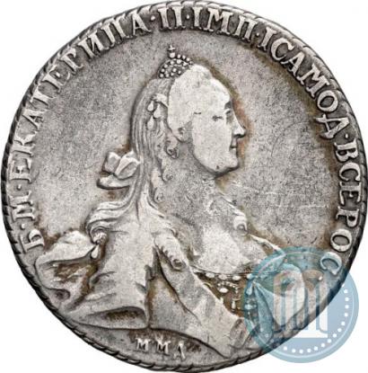 Picture 1 rouble 1774 year СПБ-ФЛ 