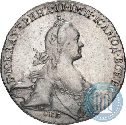 Фото 1 рубль 1772 года СПБ-ЯЧ-Т.I. 