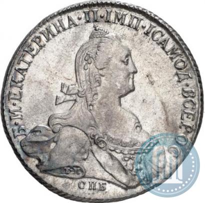 Picture 1 rouble 1774 year СПБ-ФЛ 