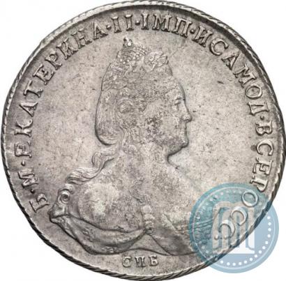 Фото 1 рубль 1787 года СПБ-ЯА 