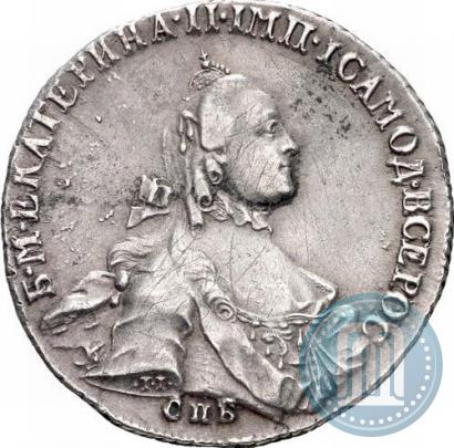 Фото Полтина 1763 года СПБ-НК 