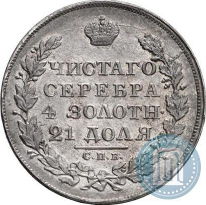 Фото 1 рубль 1824 года СПБ-ПД 