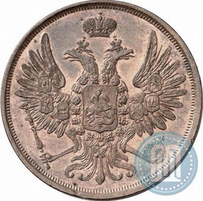 Picture 2 kopecks 1851 year ЕМ 