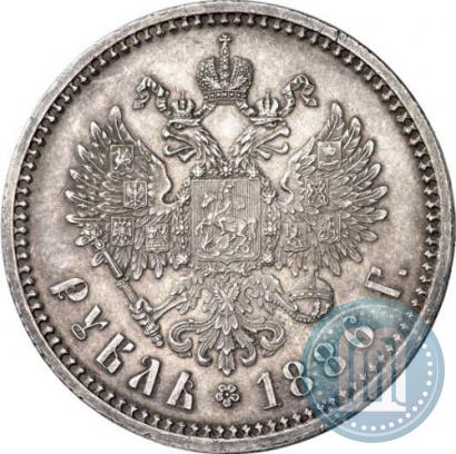 Фото 1 рубль 1886 года (АГ) 