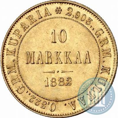Picture 10 markkaa 1882 year S 