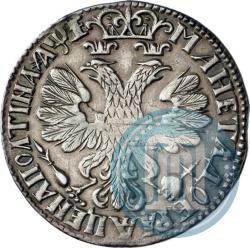 Picture Poltina 1705 year  "Portrait by F. Alekseev"