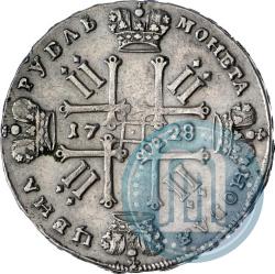Picture 1 rouble 1728 year  "Type of 1728"