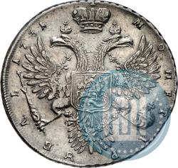 Picture 1 rouble 1731 year  