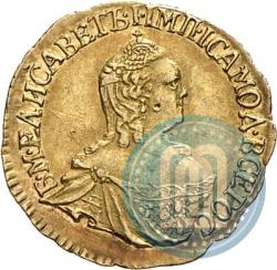 Picture 1 rouble 1756 year  