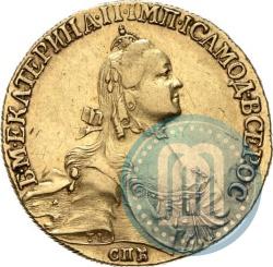 Picture 10 roubles 1764 year СПБ 