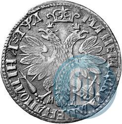 Фото Полтина 1704 года МД "Портрет работы Ф. Алексеева"