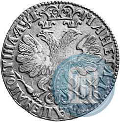 Picture Poltina 1705 year  "Portrait by F. Alekseev"